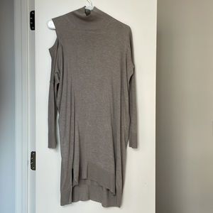 All Saints Knit Off Shoulder dress